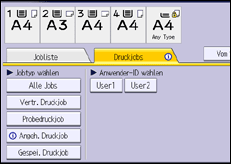Abbildung Bedienfeld-Display