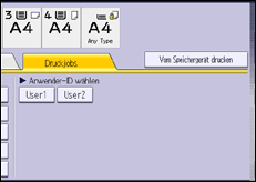 Abbildung Bedienfeld-Display