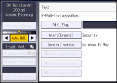 Abbildung Bedienfeld-Display