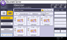 Abbildung Bedienfeld-Display