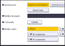 Ilustración de la pantalla panel de mandos