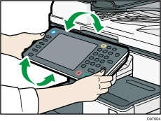 Illustrazione pannello di controllo