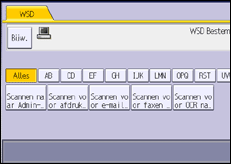 Schermafbeelding bedieningspaneel