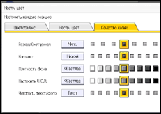 Иллюстрация экрана панели управления