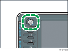Иллюстрация клавиши "Начальный экран"