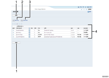 已编号的Web浏览器屏幕插图