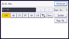 Abbildung Bedienfeld-Display