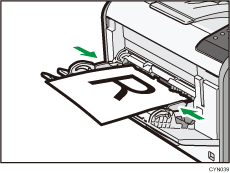 Ilustración de la bandeja bypass