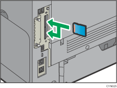 Illustration de la carte en option