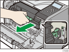 Illustratie van de printer