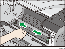 Illustratie van de printer