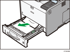 Illustratie van de printer