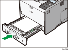 Illustratie van de printer