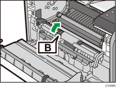 Illustratie van de printer