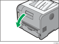 Illustratie van de printer