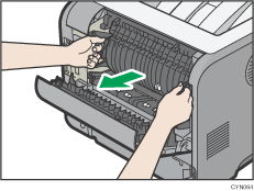 Illustratie van de printer