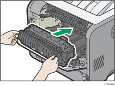 Illustratie van de printer