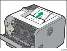 Illustratie van de printer