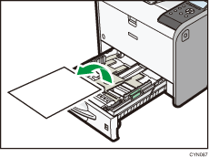 Illustratie van de printer