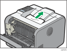 Illustratie van de printer