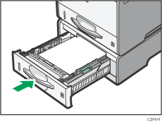Illustratie van de printer