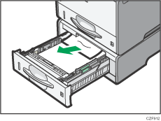 Illustratie van de printer