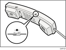 Illustration du combiné