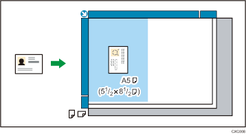 Illustrazione copia carta ID