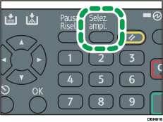 Illustrazione tasto On Hook Dial