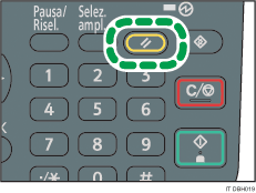 Illustrazione del tasto Reset