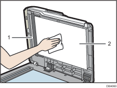Illustrazione numerata alimentatore automatico originali