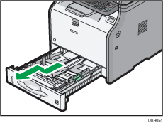 Illustrazione del lato anteriore della macchina