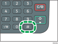 Afbeelding Hekje-knop