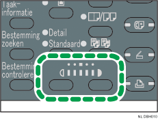 Illustratie van Belichting-knoppen