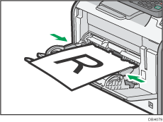 Illustratie van de handinvoer