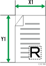 Abbildung des Vorlagenformats