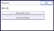 Ilustración de la pantalla panel de mandos