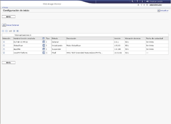 Ilustración de la pantalla del navegador Web