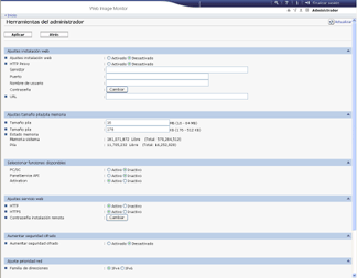 Ilustración de la pantalla del navegador Web