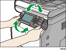 Illustrazione pannello di controllo