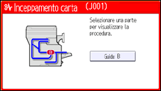 Illustrazione schermata pannello di controllo