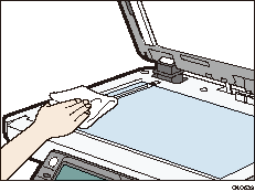 Иллюстрация стекла сканирования