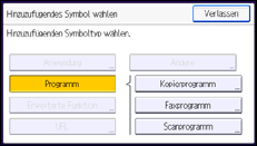 Abbildung Bedienfeld-Display