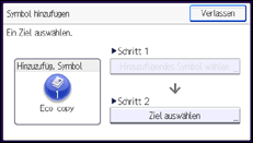 Abbildung Bedienfeld-Display