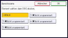 Abbildung Bedienfeld-Display