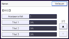 Abbildung Bedienfeld-Display