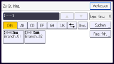 Abbildung Bedienfeld-Display