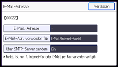 Abbildung Bedienfeld-Display