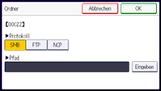 Abbildung Bedienfeld-Display
