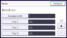 Abbildung Bedienfeld-Display